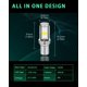 thumbnail image 2 of Bombillas LED GLL BA20D H616 COB 12 W 900 LM 6500 K 9-80 V (paquete de 2), 2 of 7