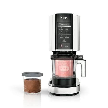 Ninja CREAMi, Ice Cream Maker and Frozen Treat Maker with 7 One-Touch Programs, White, NC300WMWH