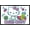 Black Framed Version, variant on Hello Kitty: 20 Kawaii Vacation - Fruit Wall Poster, 22.375" x 34"