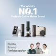 thumbnail image 6 of OutIn Fino Portable Electric Coffee Grinder with 28 Grind Size (Sandstone White), 6 of 8