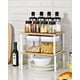 thumbnail image 3 of SONGMICS Organizadores de Cocina, Juego de 4 Estantes de Cocina, Apilables, Expandibles, Blanco y Natural MKCS010N01V1, 3 of 9