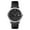 Silver - Black, variant on Men's Automatic IV Rose Gold Date White Dial Leather Watch