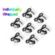 thumbnail image 4 of Auriculares QIDAIZUOEN, 100 paquetes, con cable, desechables, negros, 4 of 9