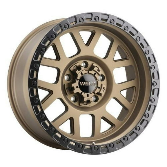 17x9 WELD Off-Road W115 Cinch Satin Bronze Black Ring Wheel 6x135/6x5.5 (-12mm)