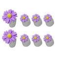 thumbnail image 2 of Opolski Pack Of 8 Flower Round Heart Silicone Toe Separators Divider Spacers Nail Art Tool, 2 of 8