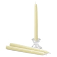 thumbnail image 1 of Hyoola 10" Beeswax Taper Candles 12 Pack - Handmade, All Natural, 100% Pure Unscented Bee Wax Candle - Tall, Decorative, White - 10 Hour Burn Time, 1 of 5