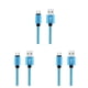thumbnail image 5 of Tholdsy de Cable de datos de sincronización de carga rápida para S7 para Redmi 4x Cable Micro USB de Type4 NO4, 5 of 6