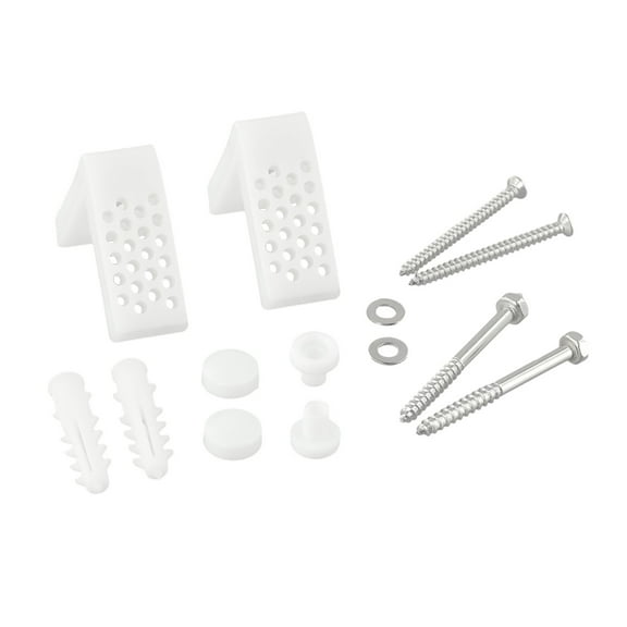 Bathroom Angled Floor Wc Toilet Pan Bidet Or Semi Pedestal Fixing Kit Bolts