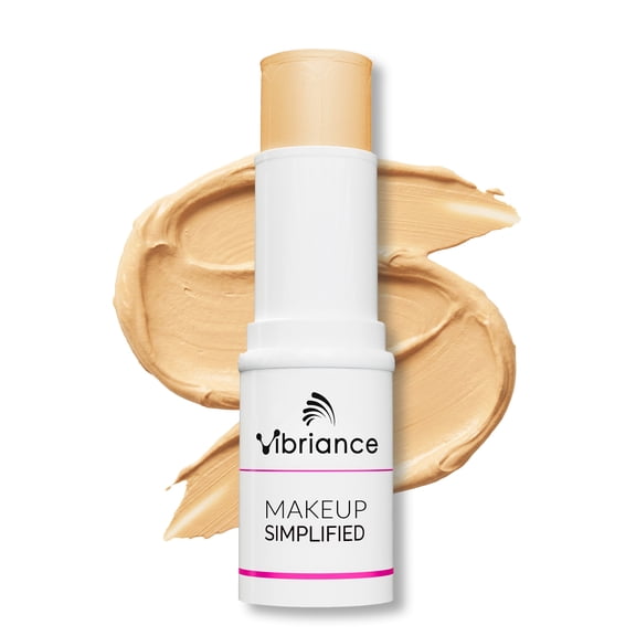 Vibriance Complexion Sticks - Foundation for Mature Skin - Sheer, Buildable Coverage Face Makeup Foundation for Older Women - 3-in-1 Base, Contour, Concealer - Fair / Light