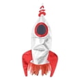 thumbnail image 4 of Disfraz de cohete para niños, ropa para carnaval, cumpleaños, festivales y celebraciones., 4 of 8