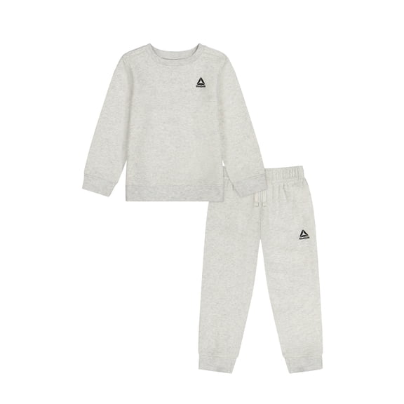 Reebok Toddlers’ Game Day Play Day Crew & Jogger Set, Sizes 12M - 5T