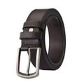 thumbnail image 1 of letairis 1/2/3/5 Wrapped Belt For Mens Pants - Prevents Cracking With Precise Sewing And Generous Cut edge coffee 1 Pc, 1 of 6