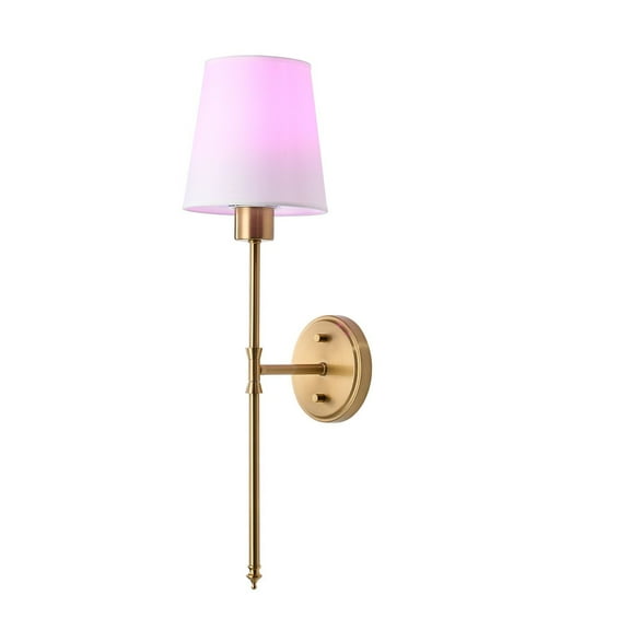 Set of 2 Wireless Wall Sconces with Remote Control - Battery Operated LED Wall Lights for Indoor Decor