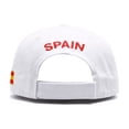 thumbnail image 4 of KNITE Gorra Fútbol España Blanca Copa 2026 Fan Sport Ajustable Bordada 3D, 4 of 5
