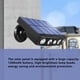 thumbnail image 5 of NUEVA luz solar al aire libre sensor de movimiento impermeable jardín LED lámpara solar focos para jardín camino calle luz de pared led Iluminación y accesorios Weißes Licht der schwarzen Muschel Inteprter HA005470-01B, 5 of 6