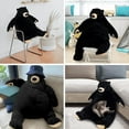 thumbnail image 6 of Djungelskog Bear Plush Toy - Soft and Cuddly (31.5 inches, Black) - Perfect for Kids and Adults, 6 of 7