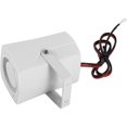 thumbnail image 4 of Sirena de alarma con cable Mini sirena Bocina Altavoz fuerte Bocina de alarma de advertencia Sirena Sistema de alarma de sonido de seguridad para el hogar fuerte con soporte de 110 dB 12 V para la seg, 4 of 5