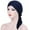 Navy, variant on MSJUHEG Braid Turban Cap Twisted Braid Hat Braid Head Wrap for Women Stretch Turban Hat Cap Hair Loss Head Scarf Wrap Cap Hats for Women Fascinators Hats for Women Polyester 1PC Hat Black One Size