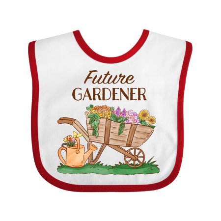 

Inktastic Future Gardener Gift Baby Boy or Baby Girl Bib