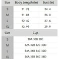 thumbnail image 4 of SOMER Women’s Sports Bra Strappy Back Padded Seamless Workout Bra High Impact Support Stretchy Yoga Tank Top for Gym Running Fitness, 4 of 6