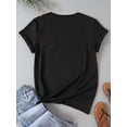 thumbnail image 2 of I Match Energy So How We Gonna Act Today 1 Pcs Women's Plus Size T-Shirt Funny Oversized Graphic Short Sleeve Tee  100% Polyester 220g Novelty Shirt Casual Crew Neck Top, 2 of 6