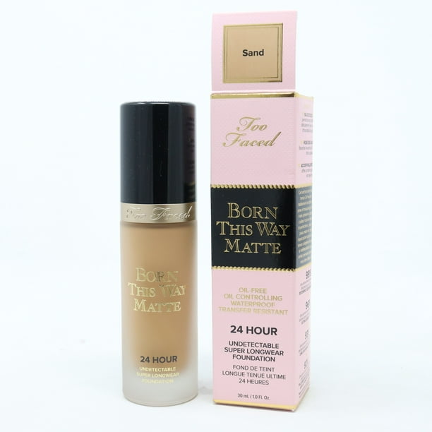 Too Faced Born This Way Matte 24 Hour Foundation Sand 1.0oz/30ml New ...