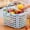 Light Blue, variant on Large Capacity Shopping Basket with Handle Ã¢ÂÂ Portable Storage Tote for Groceries, Picnics, Camping & Parties Ã¢ÂÂ Durable Organizer Bin for Home, Dorm, Kitchen & Outdoor Use (Great Gift Idea)