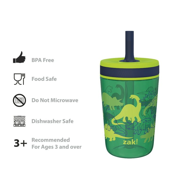 Zak Designs Bluey Kelso Toddler Cups for Travel or at Home, 12oz Vacuum Insulated Stainless Steel Sippy Cup with Leak-Proof Design Is Perfect for