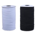thumbnail image 1 of Elastic Band DIY Spool Elastic Rope Sewing Stretch Rope for Garment-White-1/8" 144Yards, 1 of 6