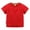 Red, variant on LNMQLPDBS Toddler Shirts Kids Girls Cotton Crewneck Shirt Casual Solid Plain Short Sleeve Tees Summer Tops Assorted Colors Spring Fashion A 4-5 Years