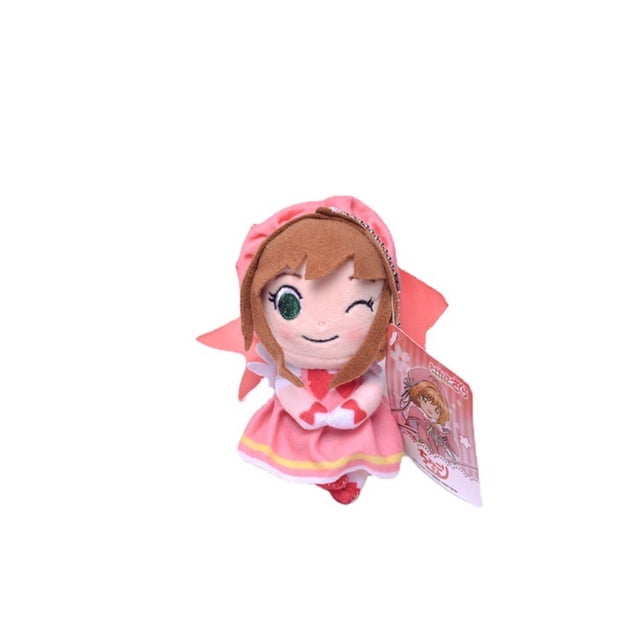 Juego de 4 tarjetas de peluche para muñecas Captors Sakura, 11 cm