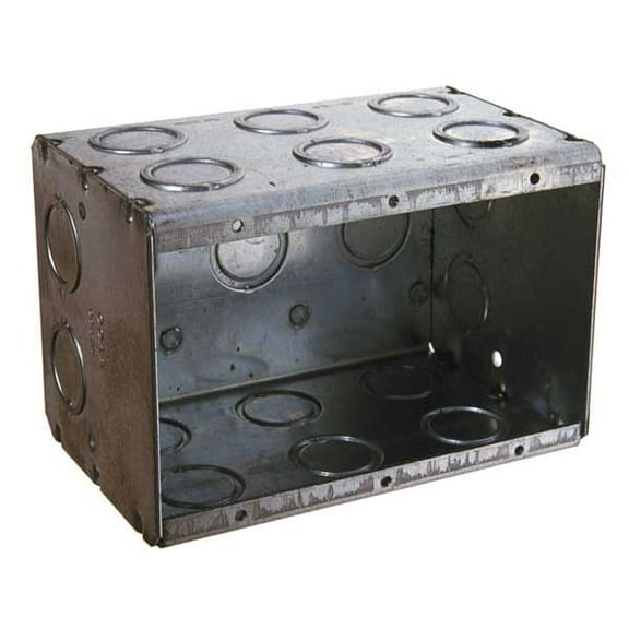 Raco Electrical Box,Masonry,67.3 cu in,3 Gang 697