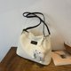 thumbnail image 2 of Bolsos de gran valor para mujer 2025, nuevo estilo, bolso de hombro con textura de moda, estilo popular, bolso de viaje versátil., 2 of 5