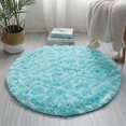 thumbnail image 1 of Round Rugs Soft Comfortable Fluffy Shaggy High Pile Rug For Living Room Bedroom, 1 of 5