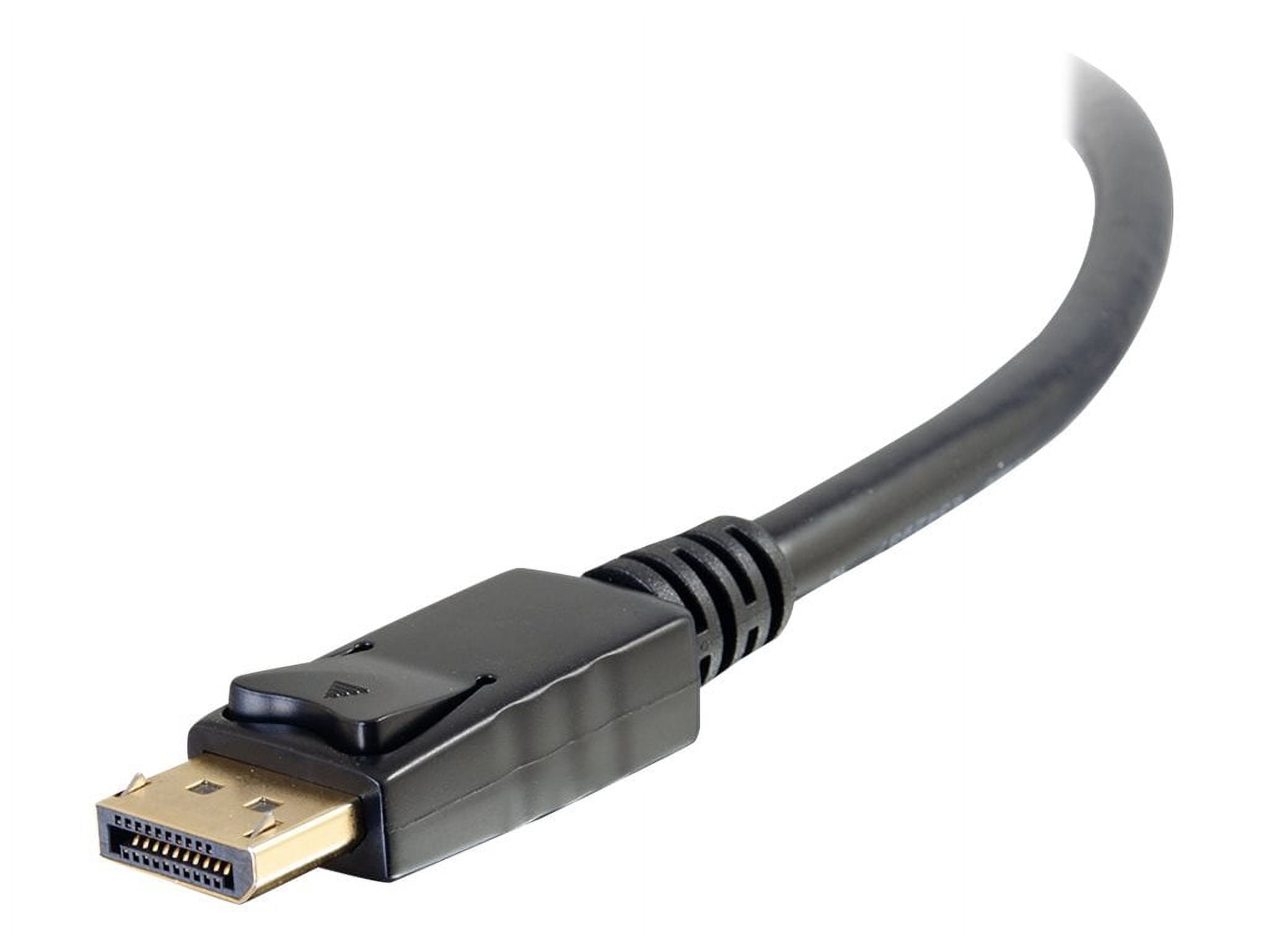 C2G 6ft DisplayPort to HDMI Adapter Cable - 4K - Passive - Black - video / audio cable - DisplayPort / HDMI - 6 ft