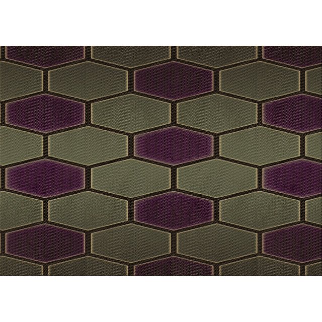 Ahgly Company Tapis d'Intérieur Lavables en Machine Rectangle Transitionnel Zone Grise de Minuit, 8' x 12'