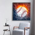 thumbnail image 2 of Diamond Painting Kits Baseball Diamond Art kits for Adults Full Drill Paint with diamonds Ball diamond dots DIY Dimond paintings for teens 12x12inch, 2 of 4