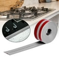 thumbnail image 6 of Baoblaze 2 Pieces Caulk Strip Portable Toilet Seam Stickers for Bathtub Shower Toilet gray, 6 of 8