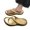 gold, variant on Women's EVA Platform Flip Flops, Soft Sole Flat Thong Sandals for Summer