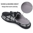 thumbnail image 4 of Women's Warm Slippers with Arch Support, Elastic Band Non-Slip Orthotic Shoes, 4 of 9