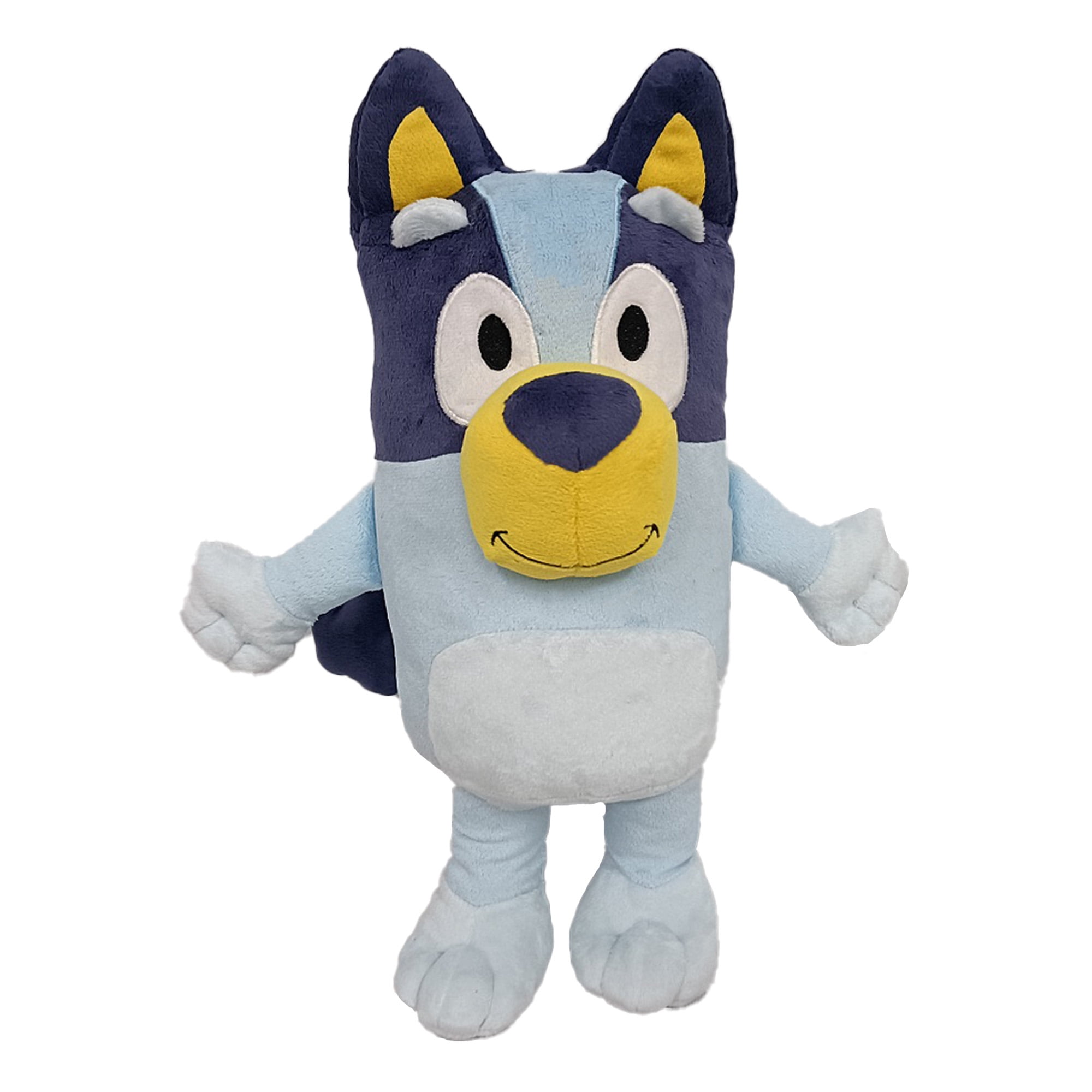 Bluey Hooray Kids Silk Touch Throw Blanket with Plush Hugger - Ultra Soft Plush Character Pillow for Kids