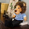 thumbnail image 1 of The kings eternal monarch Big Minomi lion Cute plush Doll Stuffed Toys The Lee MinHo Long-legged king gifts for girlsBlue90cm Deng Xun unisex, 1 of 2