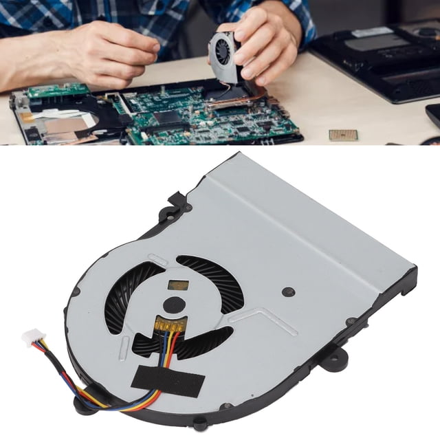 Ventilador De CPU, Ventiladores De Computadora Con Disipación De Calor Eficiente 4 Pines DC 5 V Para A501L Para K501LX Para K501UX