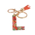 thumbnail image 2 of Porte-clés 26 Lettres Modèle de Fruit Femmes Compact Longue Durée Porte-Clés Sac Décoration, 2 of 8
