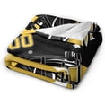 thumbnail image 4 of Custom Football City Pittsburgh Blanket Gifts for Men Women Personalized Fans Add Name and Number Throw Blankets, 40" X 50", 4 of 6