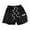 Black, variant on Gubotare Shorts for Baby Boy Boys Performance Golf Stretch Straight Fit Shorts Elastic Waist Shorts (Pink,Size 8-9 Years)