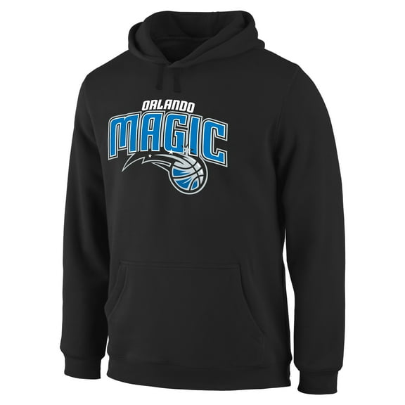 Men's Black Orlando Magic Primary Logo Pullover Hoodie