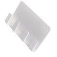 thumbnail image 3 of pitrice Phone Charging Holder Hook Socket Strong Sticky Adhesive Cell Phones Stand Rack Bathroom Hanging Shelf Hanger white 1Set, 3 of 6