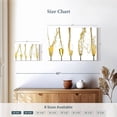 thumbnail image 4 of Elephant Stock Champagne Streams Wall Art - Horizontal Canvas Wall Art - Living Room Wall Decor - Food And Drink Canvas - White And Yellow Decor - 12" x 8", 4 of 8