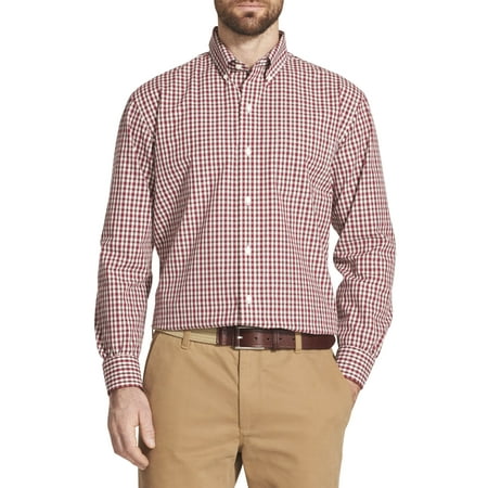 - Men's Big and Tall Long Sleeve Hamilton Poplin Button Down Shirt